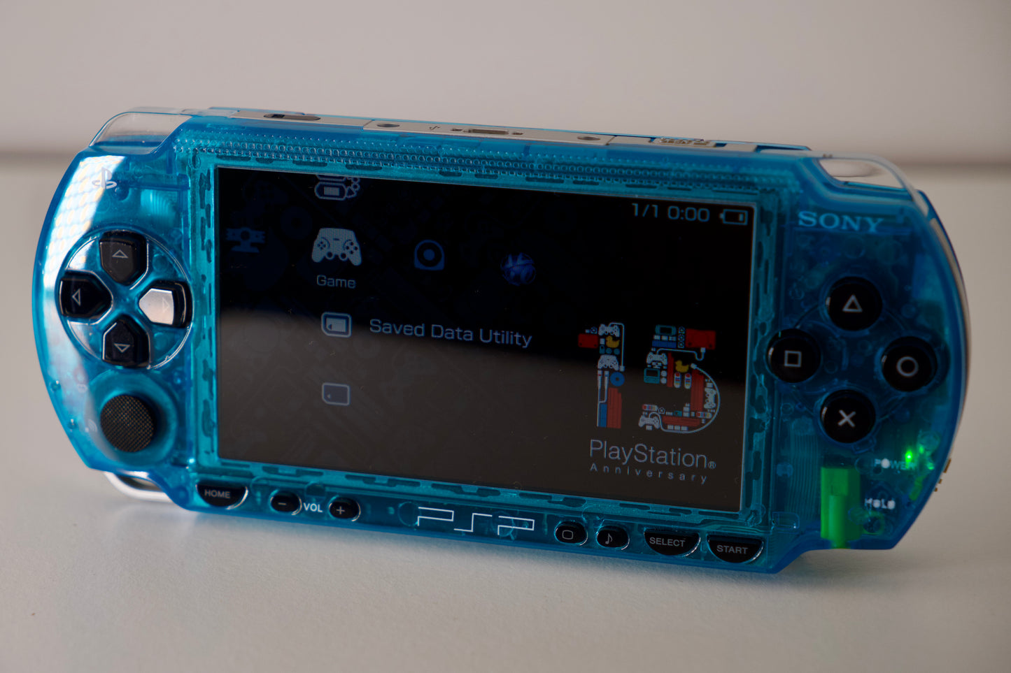 Custom PSP-1000 | Transparent Blue