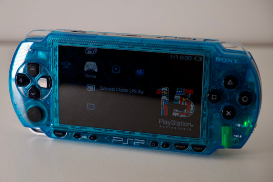 Custom PSP-1000 | Transparent Blue