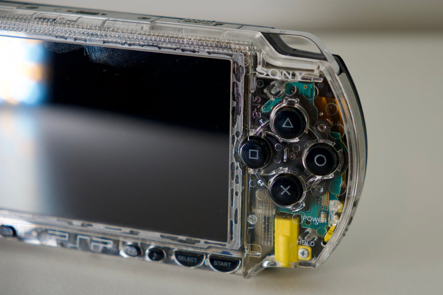 Custom PSP-1000 | Transparent Clear