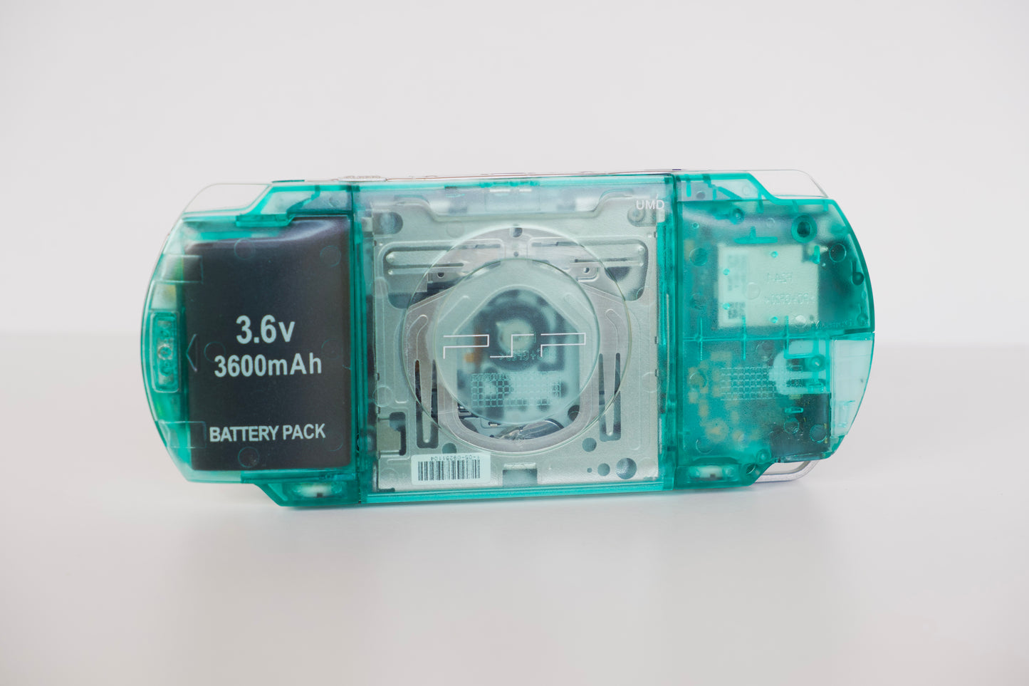 Custom PSP-1000 | Transparent Green - Upgraded IPS Display