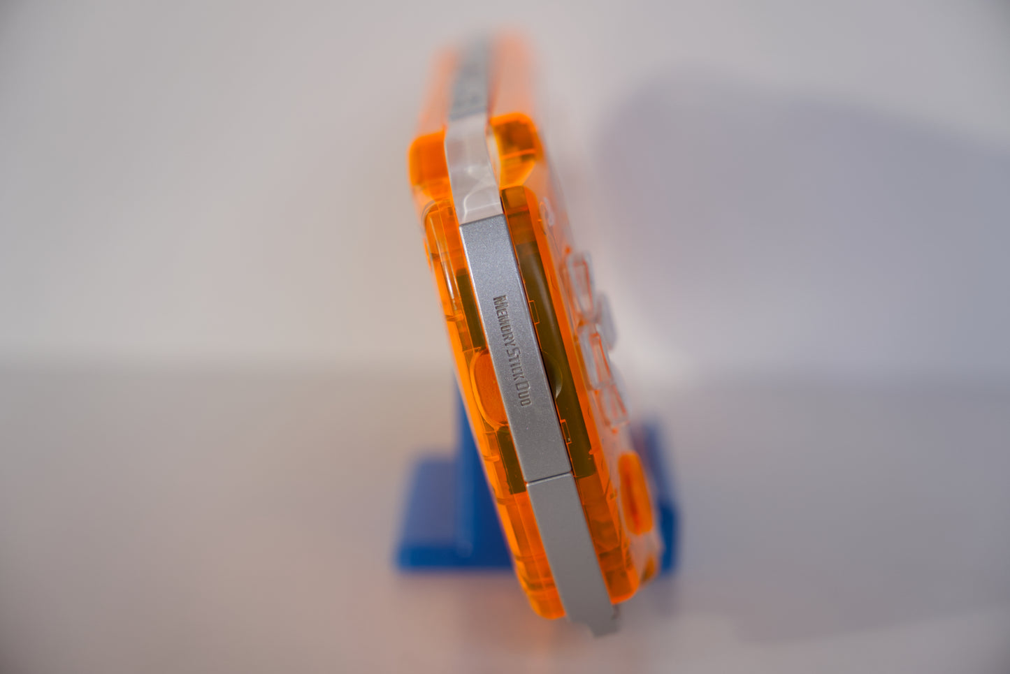 Transparent Orange Sony PSP 2000 Custom Console - 64GB Memory Card